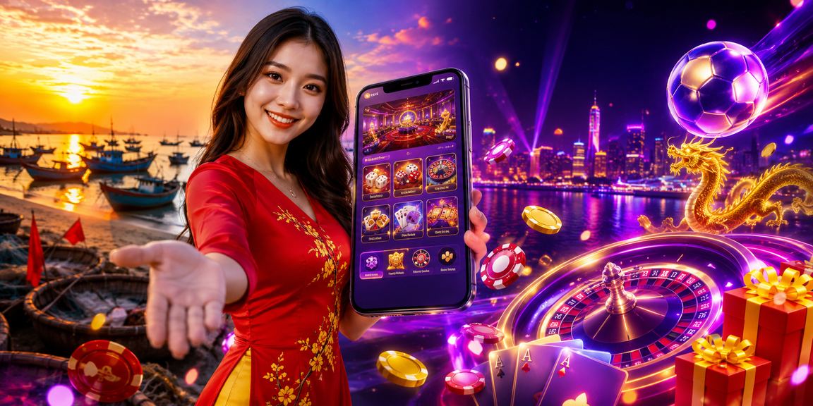 Người dùng xskontum trải nghiệm casino trên điện thoại tại bãi biển Mũi Né